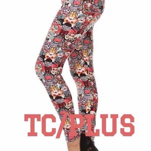 Little Monsters print leggings